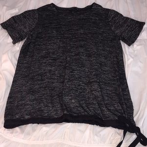 Sz Large Banana Republic Top with drawstring hem